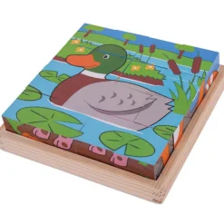 Bigjigs Toys Farm Cube Puzzle