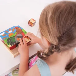 Bigjigs Toys Farm Cube Puzzle