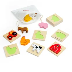 Bigjigs Toys Farm Feel and Find