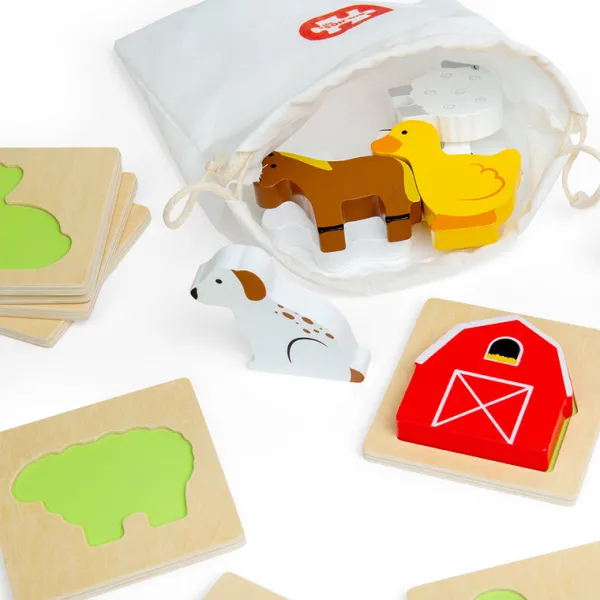 Bigjigs Toys Farm Feel and Find