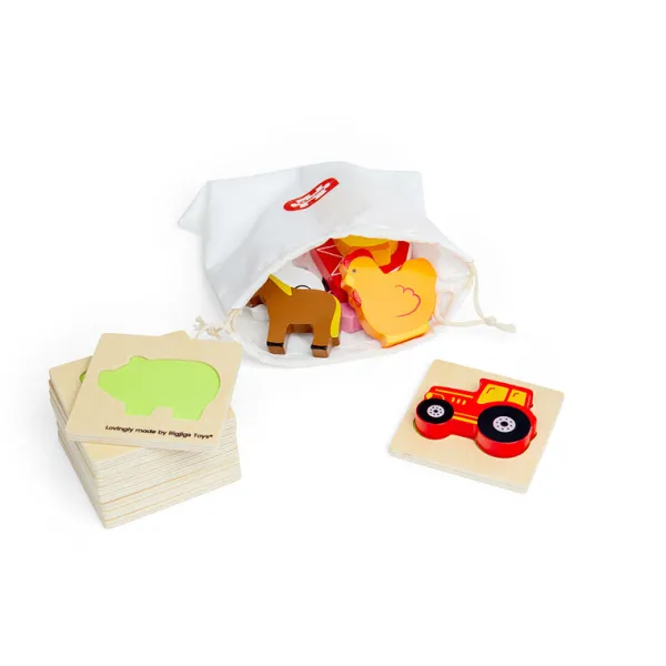 Bigjigs Toys Farm Feel and Find