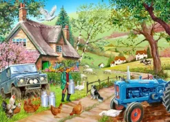House of Puzzles Farm Fresh - 500 Piece Jigsaw Puzzle