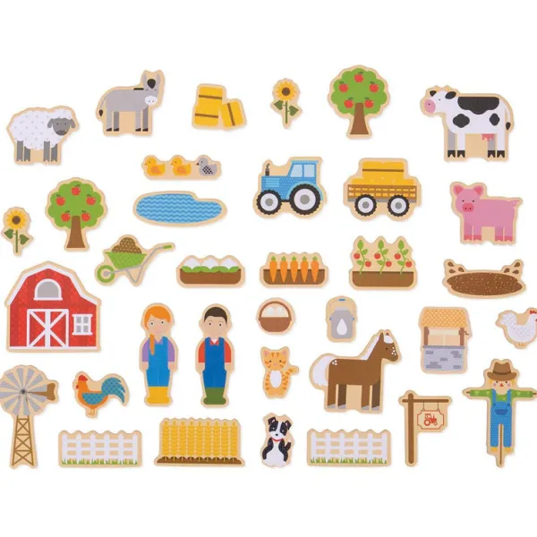 Bigjigs Toys Farm Magnets