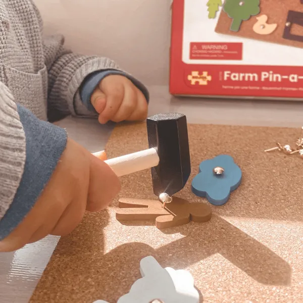 Bigjigs Toys Farm Pin-a-Shape