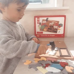Bigjigs Toys Farm Pin-a-Shape