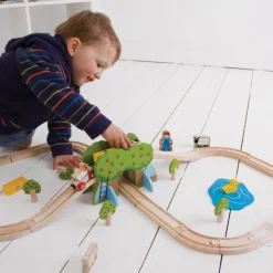 Bigjigs Rail Farm Train Set