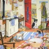 House of Puzzles Farmhouse Kitchen - 1000 Piece Jigsaw Puzzle
