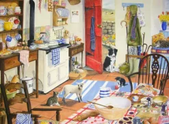 House of Puzzles Farmhouse Kitchen - 1000 Piece Jigsaw Puzzle