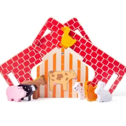 Bigjigs Baby Farmhouse Sorter