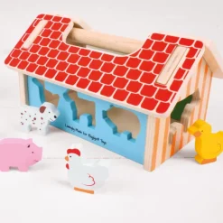 Bigjigs Baby Farmhouse Sorter