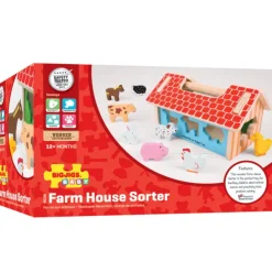 Bigjigs Baby Farmhouse Sorter