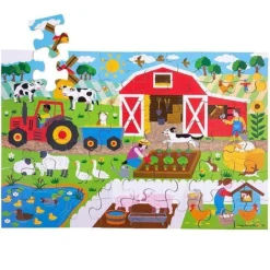 Bigjigs Toys Farmyard Floor Puzzle (48 piece)
