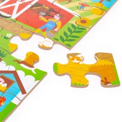 Bigjigs Toys Farmyard Floor Puzzle (48 piece)