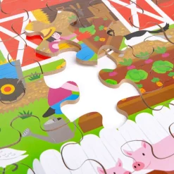 Bigjigs Toys Farmyard Floor Puzzle (48 piece)