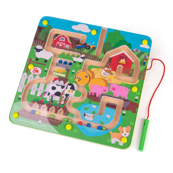 Bigjigs Toys Farmyard Maze Puzzle