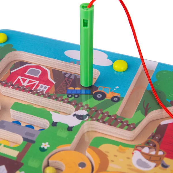 Bigjigs Toys Farmyard Maze Puzzle