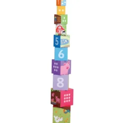 Bigjigs Toys Farmyard Stacking Cubes