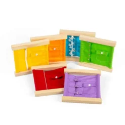 Bigjigs Toys Fastening Frames - DAMAGED BOX