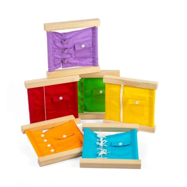 Bigjigs Toys Fastening Frames - DAMAGED BOX