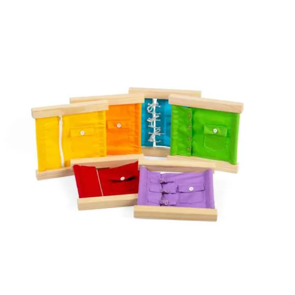 Bigjigs Toys Fastening Frames - DAMAGED BOX