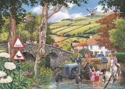 House of Puzzles Fergie At The Ford - 1000 Piece Jigsaw Puzzle