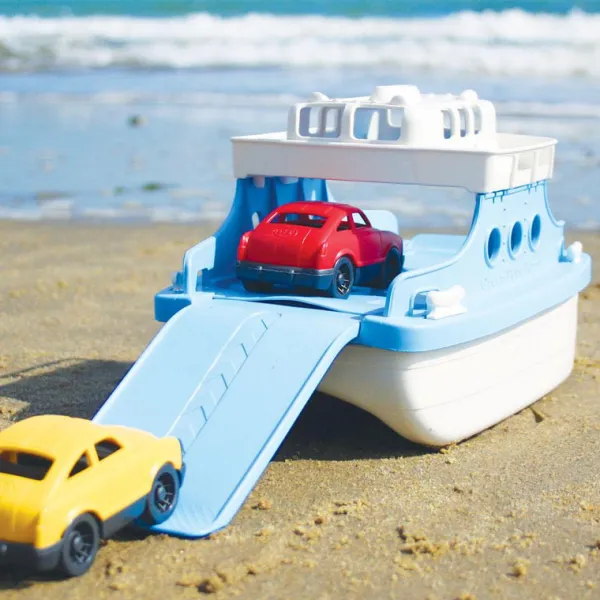 Green Toys Ferry Boat with Cars
