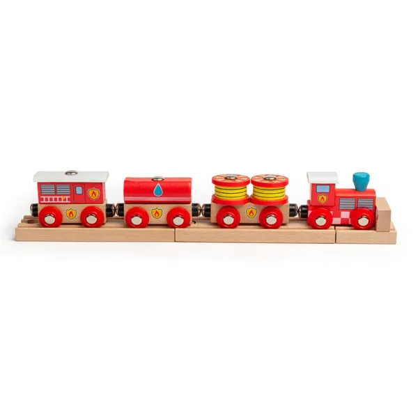 Bigjigs Rail Fire and Rescue Train
