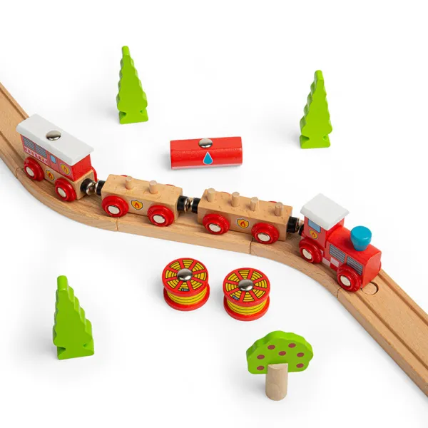 Bigjigs Rail Fire and Rescue Train