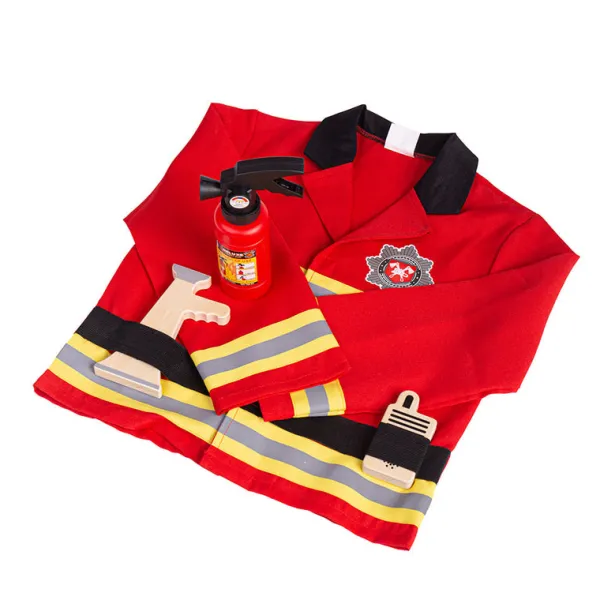 Bigjigs Toys Firefighter Dress Up (Without Helmet)