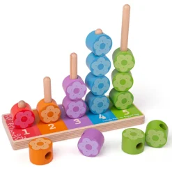 Bigjigs Baby First Flower Stacker