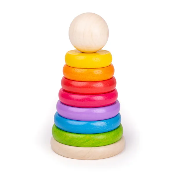 Bigjigs Baby First Rainbow Stacker