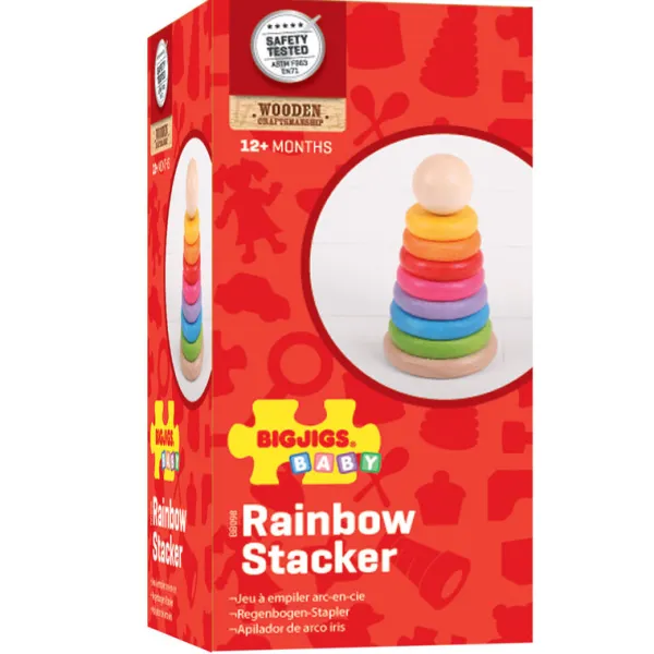 Bigjigs Baby First Rainbow Stacker