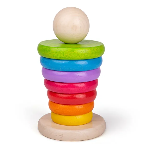 Bigjigs Baby First Rainbow Stacker