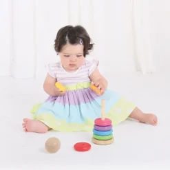 Bigjigs Baby First Rainbow Stacker