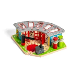 Bigjigs Rail Five Way Engine Shed