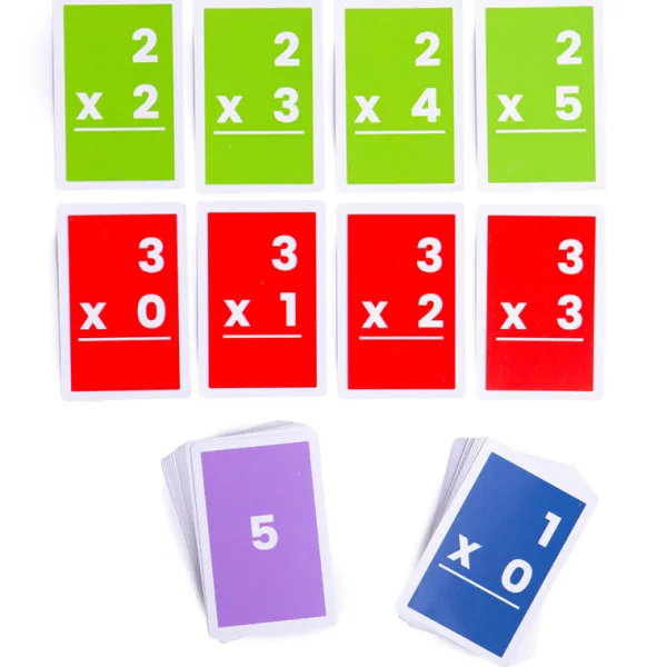 Bigjigs Toys Flashcards - Multiplications 1 to 6