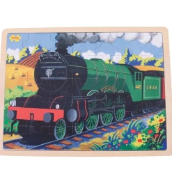 Bigjigs Toys Flying Scotsman Tray Puzzle (35 Pieces)