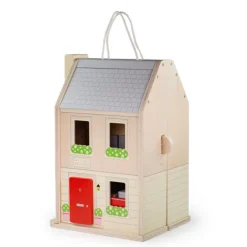 Bigjigs Toys Folding Dolls House Set