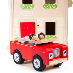 Bigjigs Toys Folding Dolls House Set