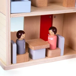 Bigjigs Toys Folding Dolls House Set