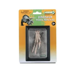 CollectA Foot Replica Of Velociraptor In Display Case