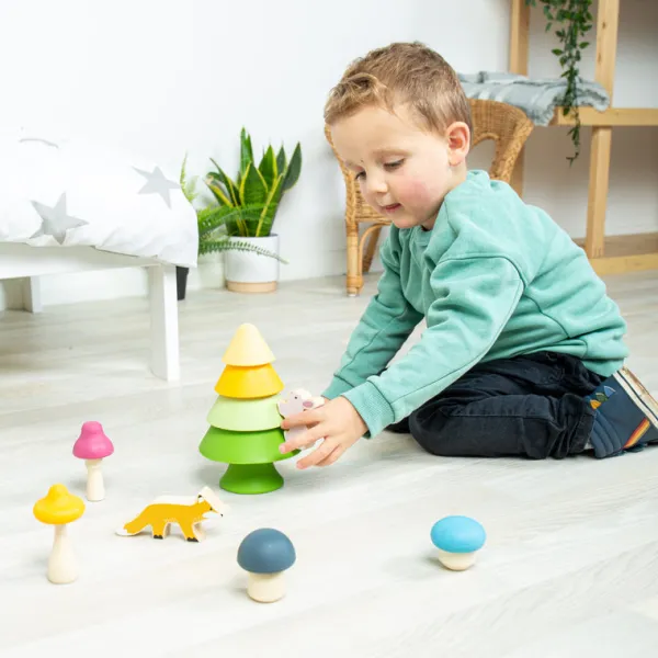 Bigjigs Toys Forest Friends Playset