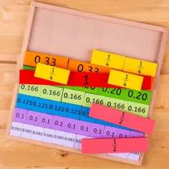 Bigjigs Toys Fractions Tray