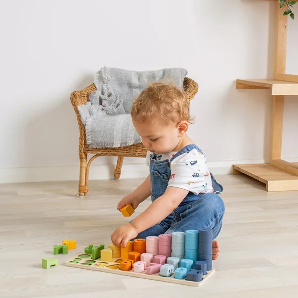 Bigjigs Toys FSC® Certified 1-10 Counting Board