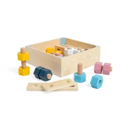 Bigjigs Toys FSC® Certified Crate of Nuts & Bolts