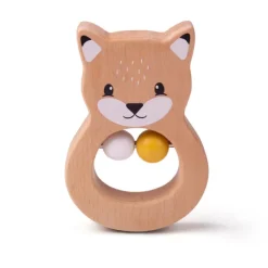 Bigjigs Toys FSC® Certified Fox Rattle