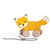 Bigjigs Toys FSC® Certified Pull Along Fox - DAMAGED BOX
