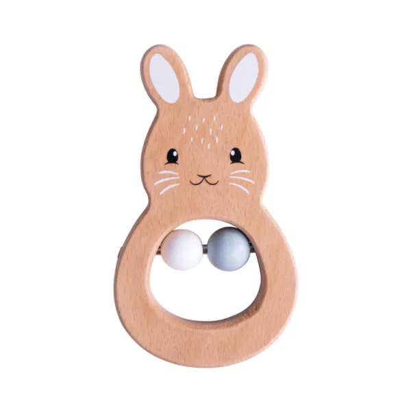 Bigjigs Toys FSC® Certified Rabbit Rattle