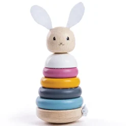 Bigjigs Toys FSC® Certified Rabbit Stacking Rings