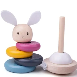 Bigjigs Toys FSC® Certified Rabbit Stacking Rings